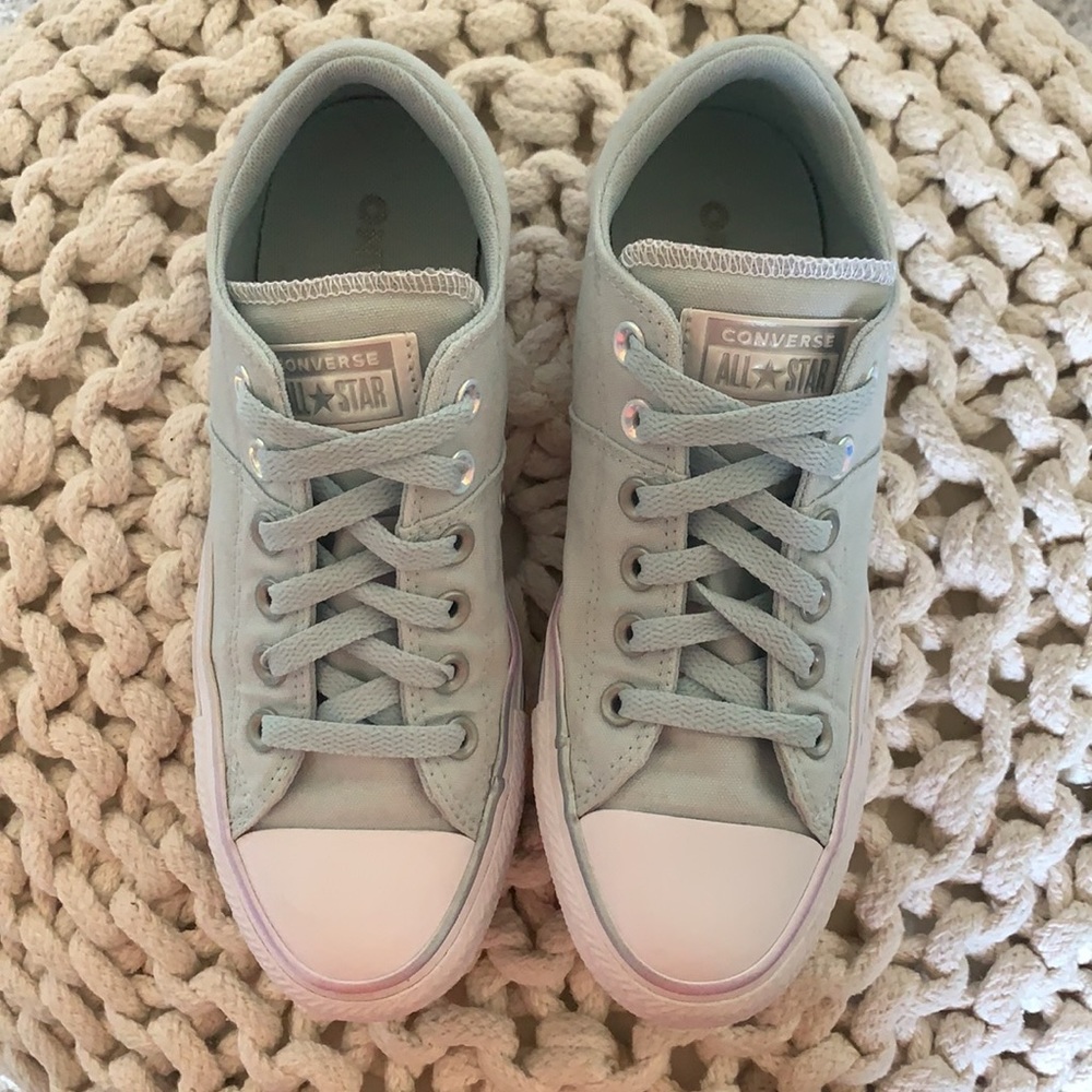 Converse Tiffany blue low tops, rare! - Picture 3 of 5